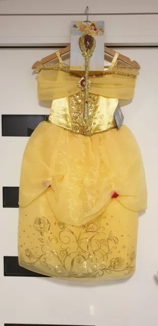 Robe Belle Disney 5-6 ans neuve avec étiquette