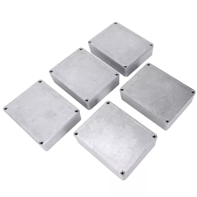 5 Pcs Guitar Effects Pedal Aluminum Stomp Box Enclosure for DIY Guitar7500