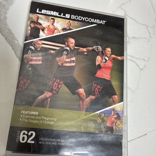 LES MILLS BODYCOMBAT DVD セット 60-67 LES MILLS BODYCOMBAT BODY COMBAT 32 DVD CD And Notes FFAK