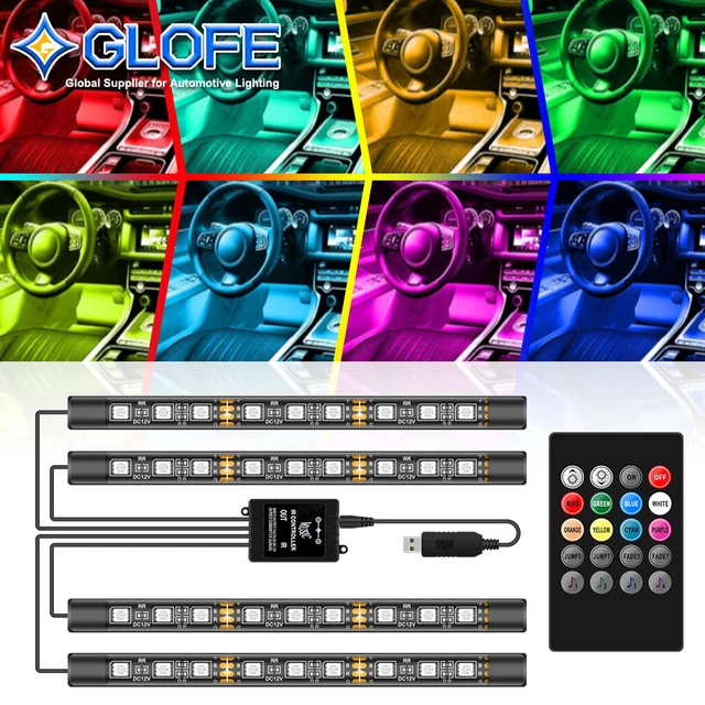 UNDER DASH FOOTWELL LED Interior Light Kit for All Cars Accent Light