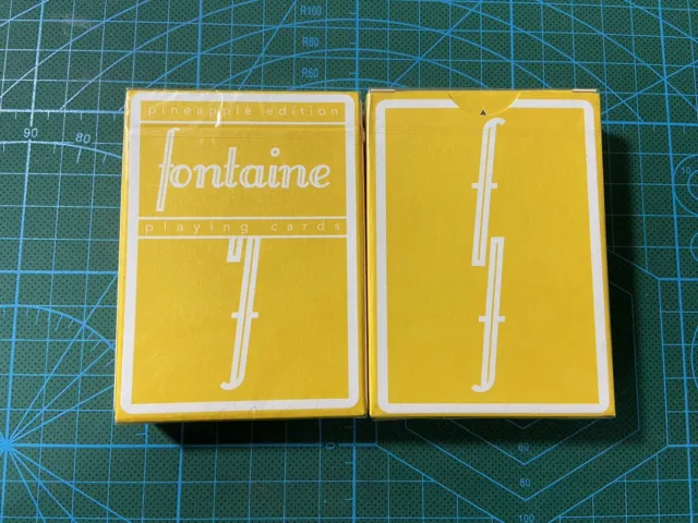 BRAND NEW Fontaine Pineapple Playing Cards 1/2500 