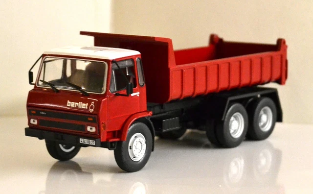 Eligor LBS SB 1/43 – Berliet GRH 230 6x4 Benne Jaune – Miniature Collection