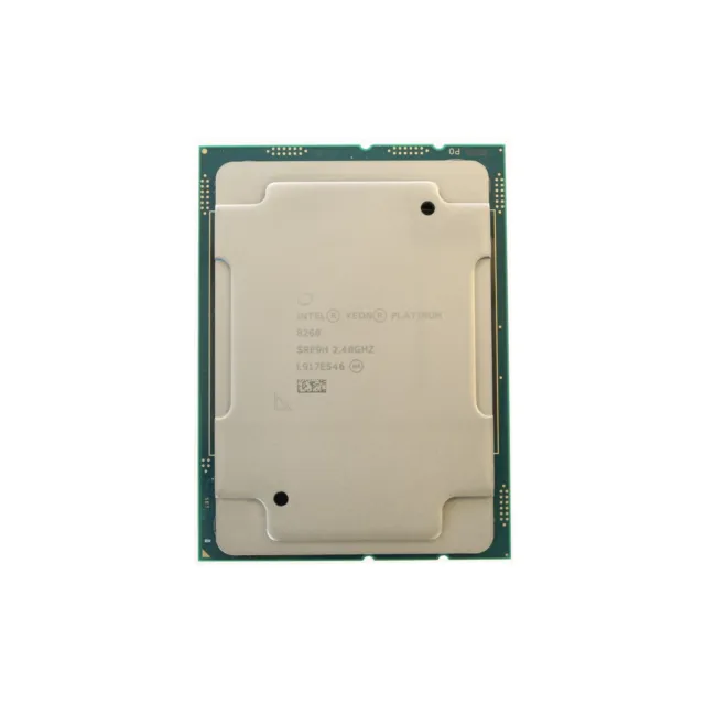 INTEL XEON PLATINUM 8260 CPU PROZESSOR 24 KERN 2,40 GHz 35,75 MB CACHE 165 W SRF9H