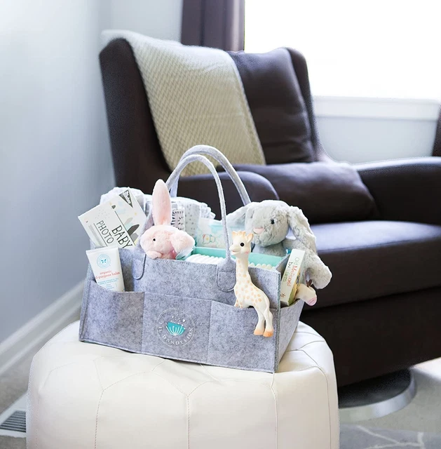 Versatile & Portable Baby Diaper Caddy: Your Ultimate Nursery Storage Bin & Gift