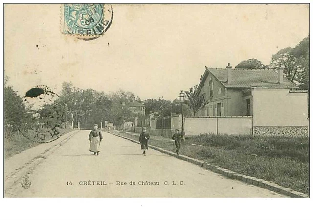 94.CRETEIL.n°1655.RUE DU CHATEAU