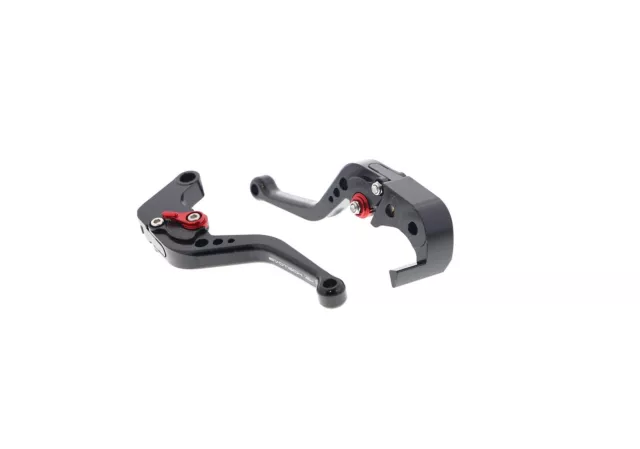 Evotech Performance Short Clutch and Brake Lever Set To Suit Suzuki GSX-S1000F 2