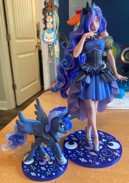 Princess Luna Action Figure My Little Pony Bishoujo Princess Statue 8in