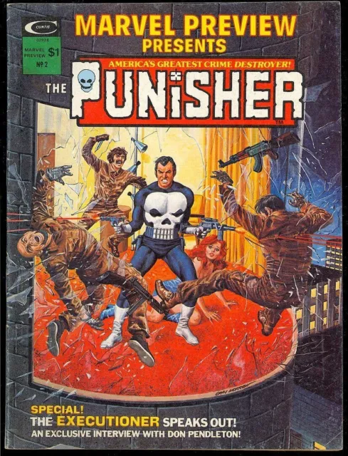 Marvel Preview Presents #2 The Punisher First Origin 🔥🔑