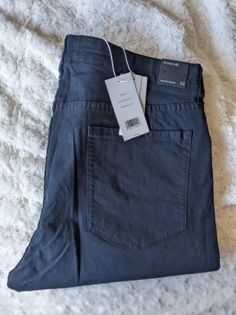 Vince Lightweight Dylan 5-Pocket Pant Coastal Blue Slim Fit Size 32 New