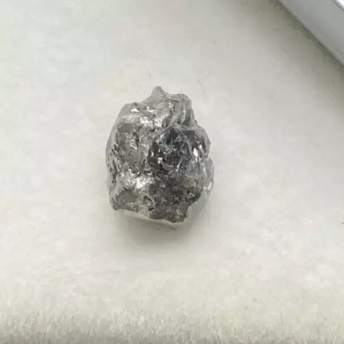 2.37 CT Naturel Desseré Diamant, Irrégulier Diamant, Sel Et Poivre Diamant