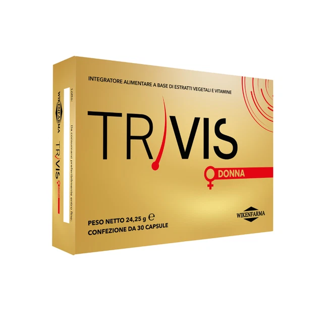 TriVIS Donna 30cps l’alopecia femminile con componente infiammatoria età fertile