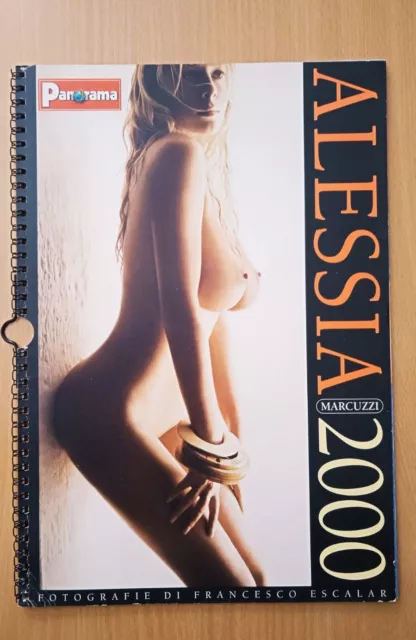 Calendario ALESSIA MARCUZZI • Panorama 2000 • Foto di Francesco Escalar