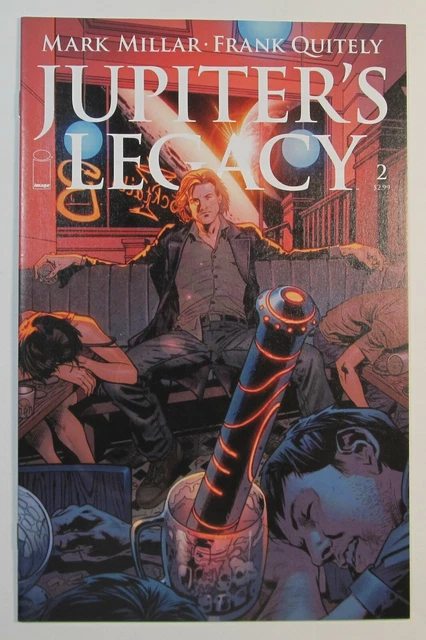 Jupiter's Legacy # 2 B Nm+ 9.6 Image 2013 Bryan Hitch Variant Cover Mark Millar