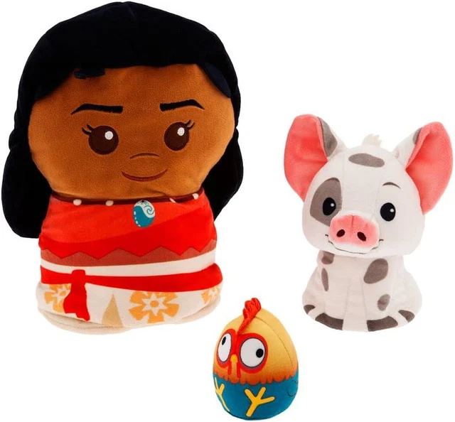 Disney Moana Nested Plush Set Includes Moana Pua And Hei Hei 3 Pieces 