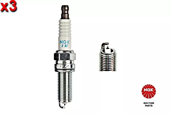 3x Spark Plug NGK Fits HYUNDAI Accent Bayon KIA Ceed Picanto 11-18 18844-10060