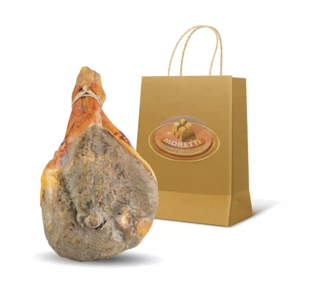 Moretti® Prosciutto Crudo Intero Stagionato Salumi Artigianali Calabresi 7.5kg+