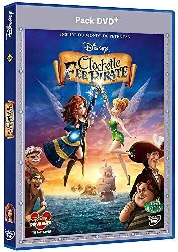 Blu Ray + DVD : Clochette et la fée pirate - Disney