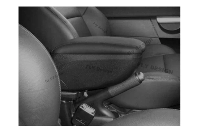 Accoudoir Central Textile Noir Pour Citroën C1 II Et Peugeot 108 - Kit Complet Neuf