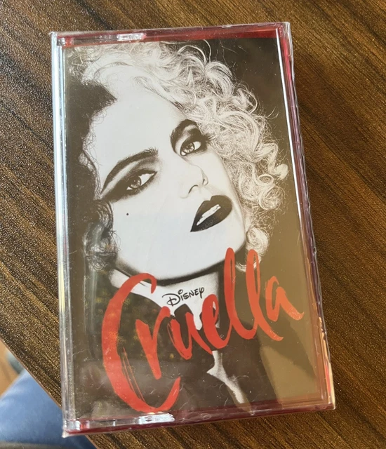 CRUELLA MOTION PICTURE Soundtrack (Cassette Tape, 2021 Walt Disney) NEW