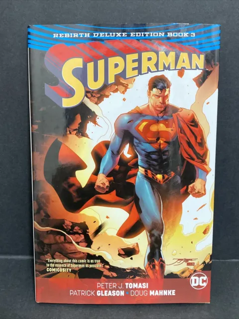 Superman Rebirth Deluxe Edition Book 3 New DC Comics HC Hardcover