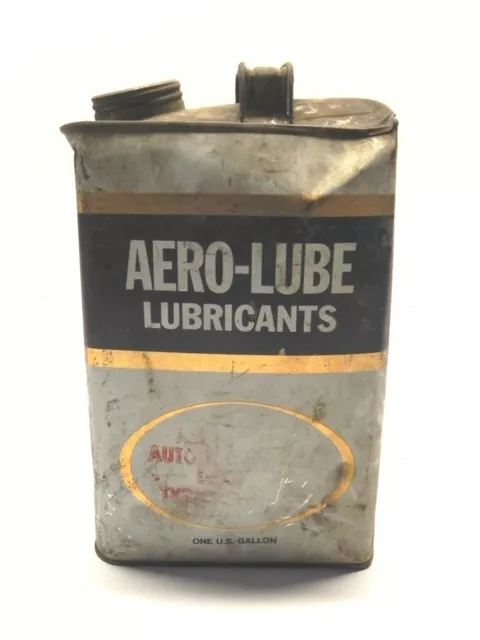 Vintage Christenson Oil Co. Portland One Aero-Lube Empty Can No Lid Used