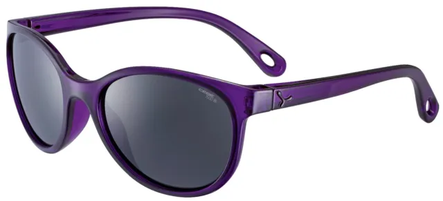 CEBE Kids Sunglasses - Cébé Girls ELLA Shiny Violet Cat.3 Blue Light Junior Lens
