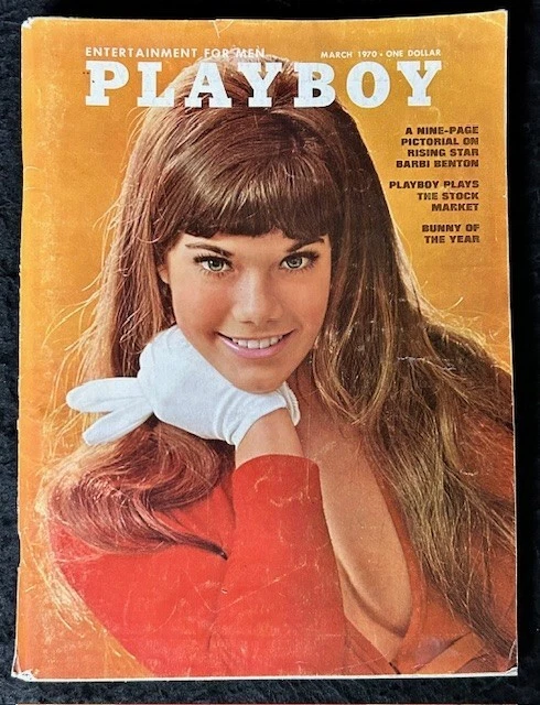 PLAYBOY MAGAZINE, MARCH 1970; Vargas Artwork, Barbi Benton Pictorial EUR 13,49 - PicClick DE