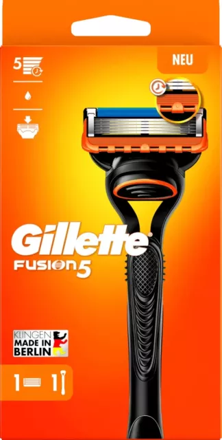 Gillette Fusion5 Rasierer + 1 Klinge Rasierer