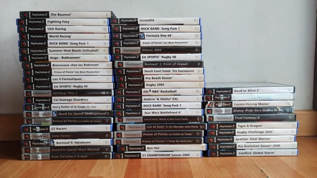 LOT DE 6 Jeux Playstation PS1 EUR 39,90 - FR