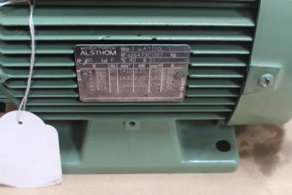 ALSTHOM ATLANTIQUE - 3 AT100L T - Motor - Used