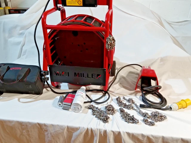 Pacote Machine PICOTE MINI MILLER Pipe Cleaning Machine £2,750.00 - PicClick UK