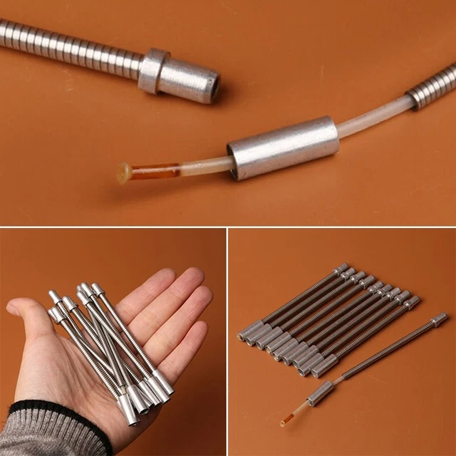 Raccords De Conduite De Frein Métriques - Lot De 20 Pièces Bronze, Pour Tube 3/16'' - Compatible Voiture, Moto, VTT - 10