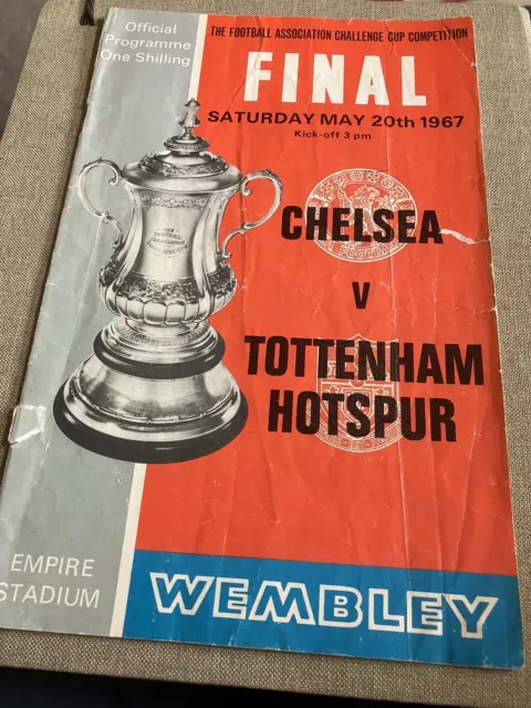 FA challenge Cup Final Programme 20/05/1967