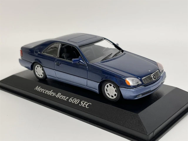Cult Models – Mercedes 600 SEC C140 Rouge 1992 – Miniature 1/18 Neuve