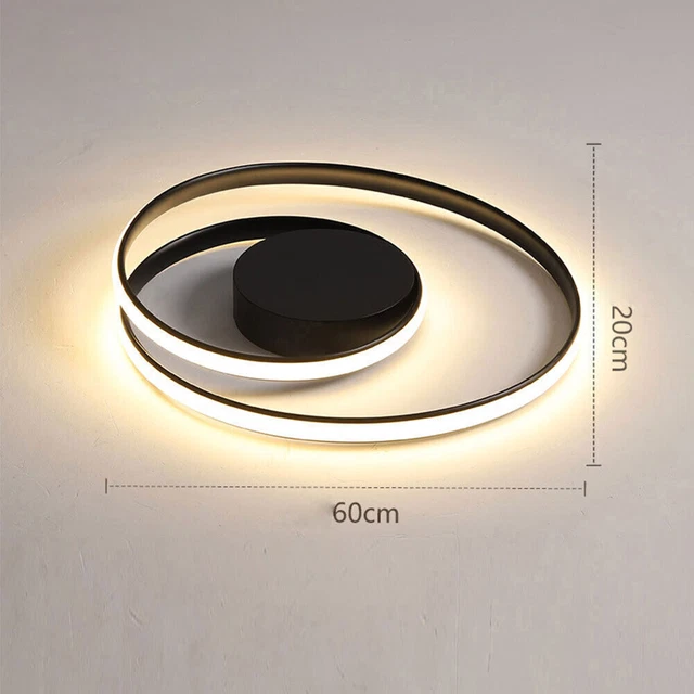 Modern Creative Chandelier LED Strips Ceiling Lamp Acrylic Pendant Light Fixture