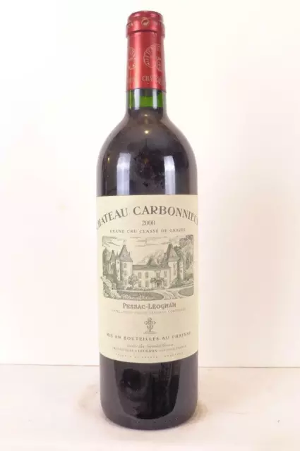 pessac-léognan château carbonnieux grand cru classé rouge 2000 - bordeaux