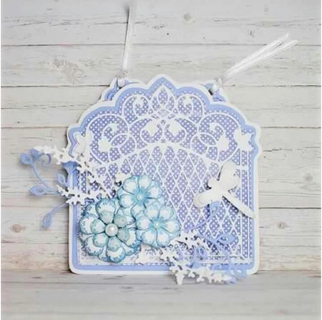 Zaun Metall Cutting Dies Scrapbooking Stanzschablonen Schablonen Kunsthandwerk