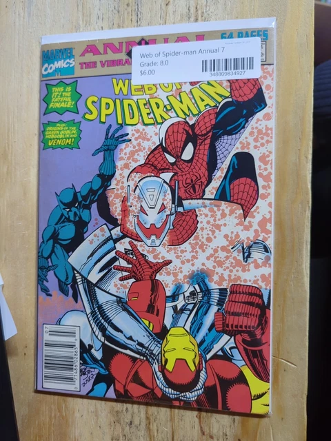 Web of Spider-Man Annual #7 VF 8.0 1991 Stock Image