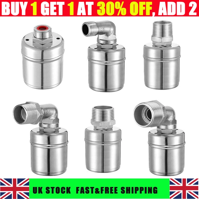 304 STAINLESS STEEL Fully Automatic Water Level Control Float Valve 1/2