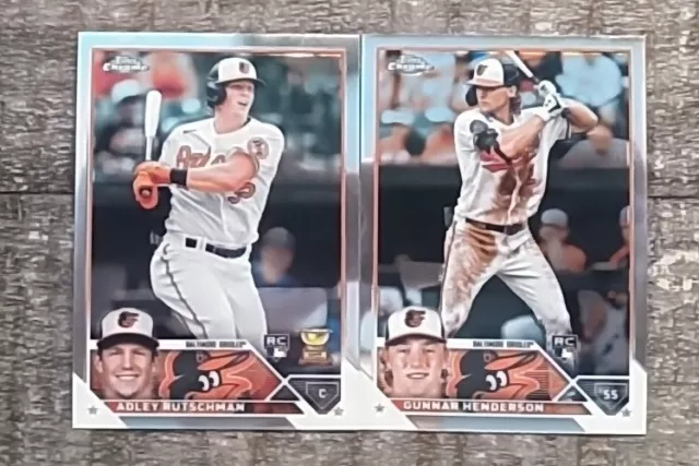 2023 Topps Chrome Base MLB Baseball Cards - Pick Your Card / Complete Your Set