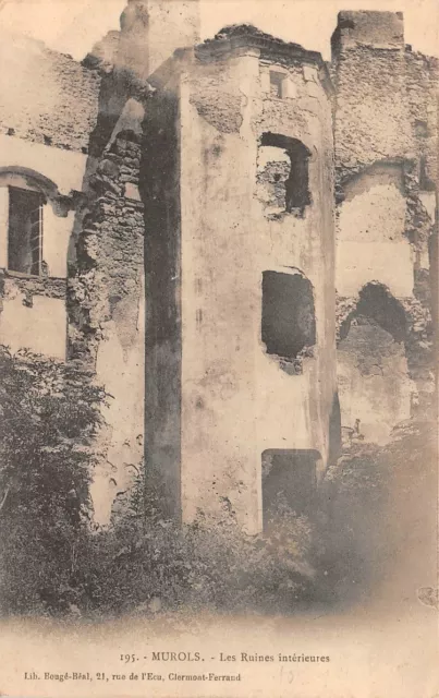 MUROLS - les ruines intérieures