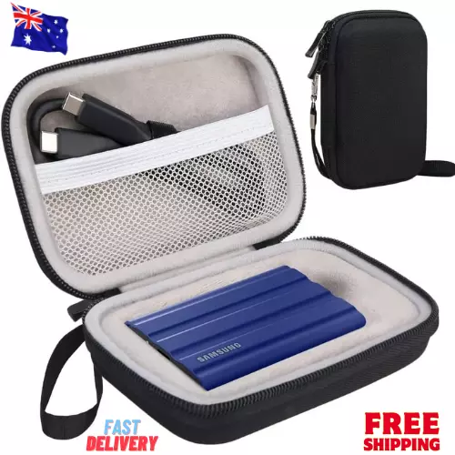 HARD CARRYING CASE for Samsung T7 Shield / T7 / T7 Touch Portable Solid  State Dr $22.25 - PicClick AU