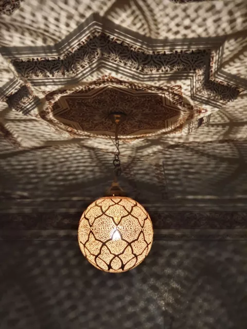 Moroccan pendant brass light, moroccan lamp,hanging lamp moroccan ceiling lamp