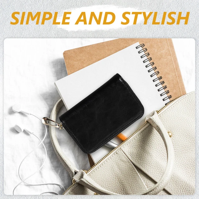 YONBEN Mini Borsa A Tracolla In Tela Per Cellulare, Portafoglio Con Cerniera E Slot Per Carte, Per Donna, 12x18 Cm - 2