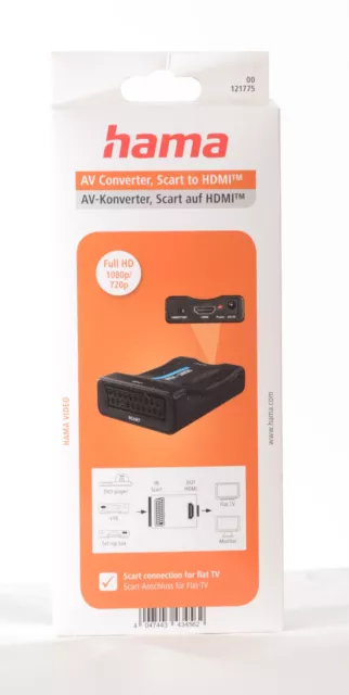 HAMA, AV-Konverter, Scart auf HDMI