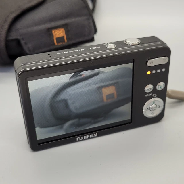 Fujifilm FinePix J25 10,0 megapixel fotocamera digitale compatta testata nera 7