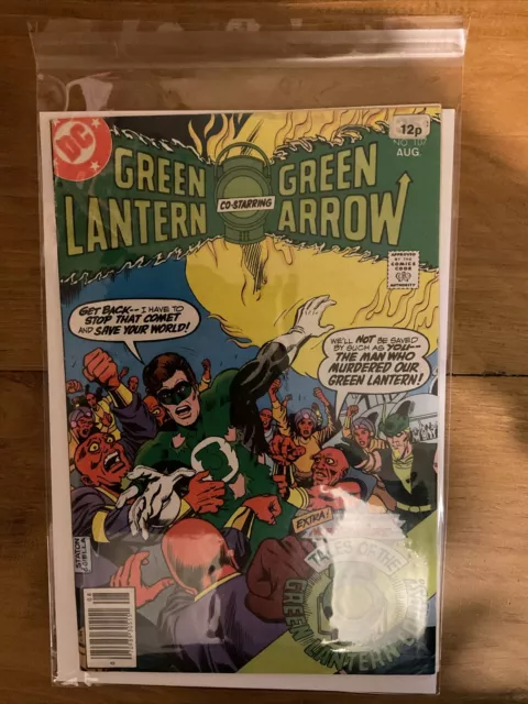 Green Lantern co-starring Green Arrow #107 Aug 1978 Bronze Age