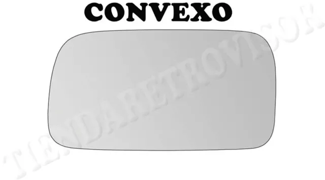 CRISTAL RETROVISOR PARA NISSAN ALMERA 1995-2000 CONVEXO Izquierdo(Conductor)