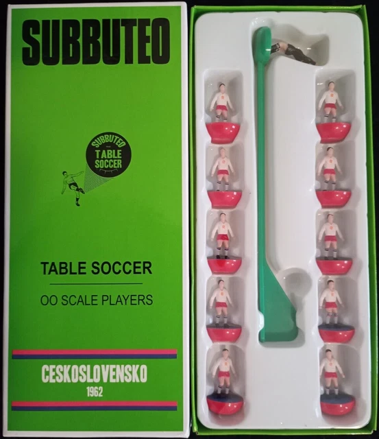 Jeu Subbuteo Vintage équipe Brésil – Football De Table Collection