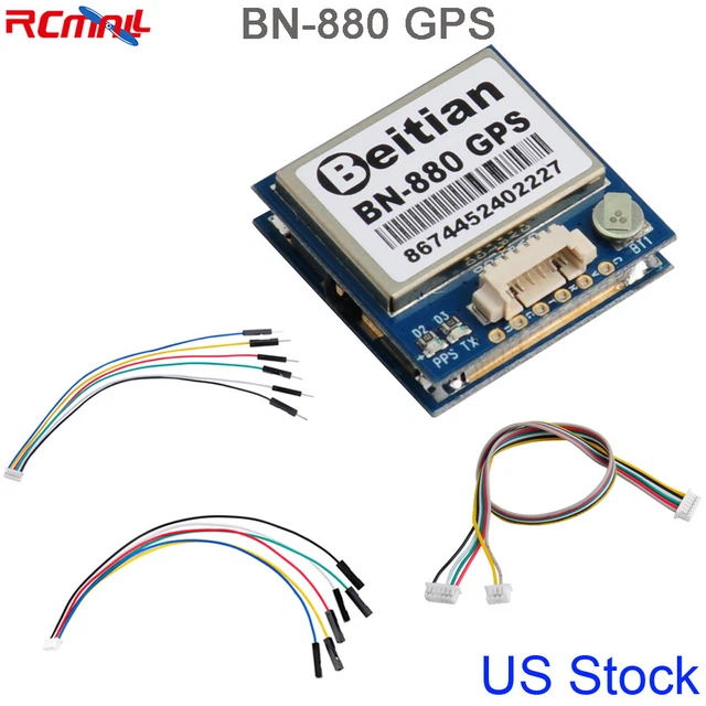 Beitian BN-880 GPS Receiver Module w/ Flash Compass Active Antenna US Stock